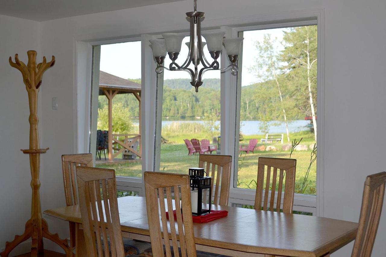 Les 4 chalets - Le 605 Lac-Saint-Paul Extérieur photo